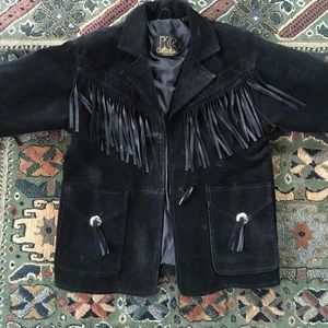 Vintage fringe jacket